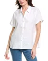 Tommy Bahama Beachside Linen Views Blouse In White