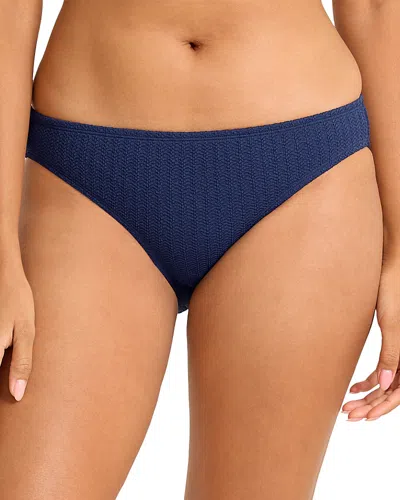Tommy Bahama Beachy Waves Hipster Bikini Bottom In Blue