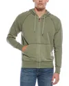 Tommy Bahama Ben & Terry Cotton Zip-up Hoodie In Green