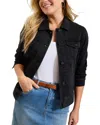 Tommy Bahama Denim Trucker Jacket In Black