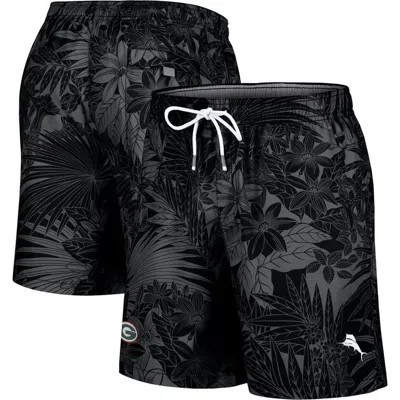 Tommy Bahama Black Georgia Bulldogs Santiago Palms Board Shorts