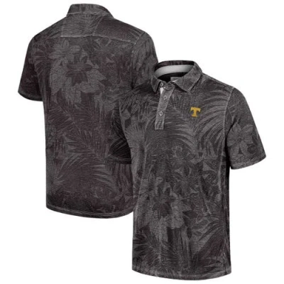 Tommy Bahama Black Tennessee Volunteers Sport Santiago Paradise Polo
