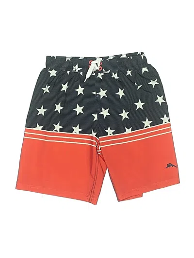 Pre-owned Tommy Bahama Kids' Board Shorts In Red