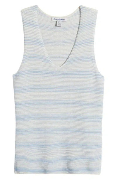 Tommy Bahama Ombre Bonita Ottoman Tank In Light Sky