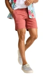 Tommy Bahama Boracay Flat Front Shorts In Red