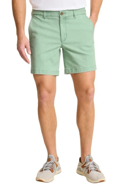Tommy Bahama Boracay Flat Front Shorts In Green