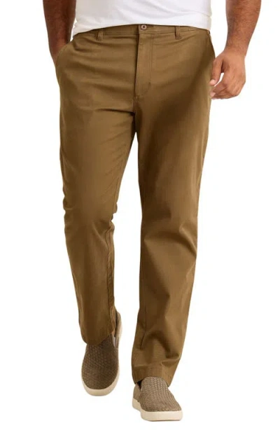 Tommy Bahama Boracay® Island Flat Front Stretch Chinos In Brown
