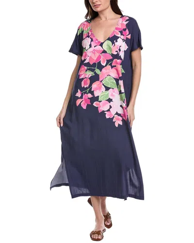 Tommy Bahama Bougainvillea Caftan In Blue