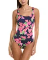 Tommy Bahama Bougainvillea Tank One-piece In Blue