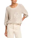 Tommy Bahama Breezy Beach Crewneck Sweater In Havana Bay