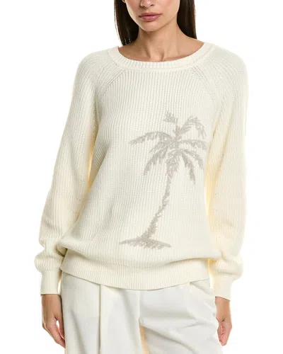 Tommy Bahama Breezy Palm Pullover In White