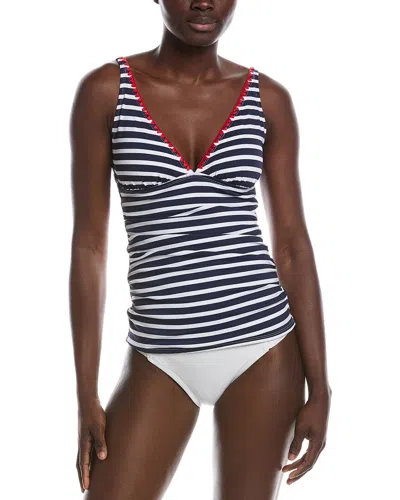 Tommy Bahama Breton Long Tankini In Blue