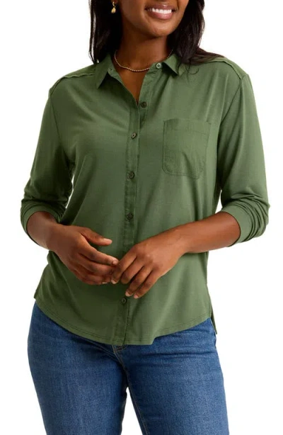 Tommy Bahama Button-up Shirt In Green