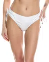 Tommy Bahama Cable Beach Tie Side Hipster Bikini Bottom In White