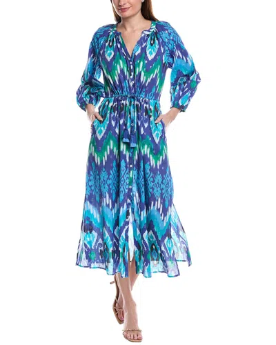 Tommy Bahama Cala Azure Shirtdress In Blue