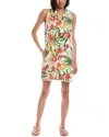 Tommy Bahama Clara Grand Villa Tropical Floral Matte Jersey Dress