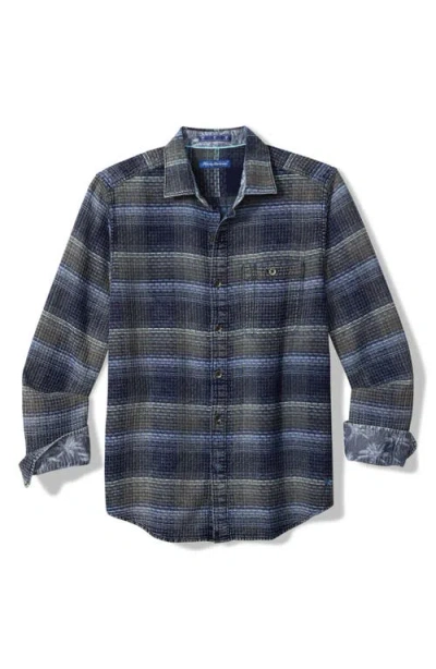 Tommy Bahama Cantera Stripe Cotton Button-up Shirt In Blue