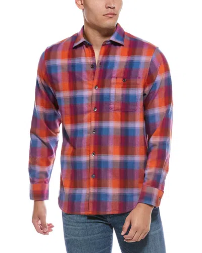 Tommy Bahama Canyon Beach Fireside Check Shirt In Multi
