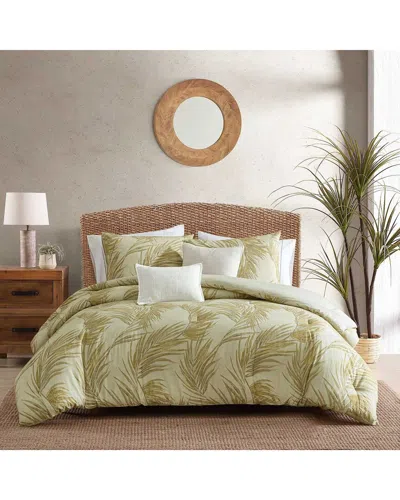 Tommy Bahama Canyon Palms 100% Cotton Comforter Set In Green