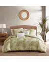 Tommy Bahama Canyon Palms 100% Cotton Comforter Set In Gold
