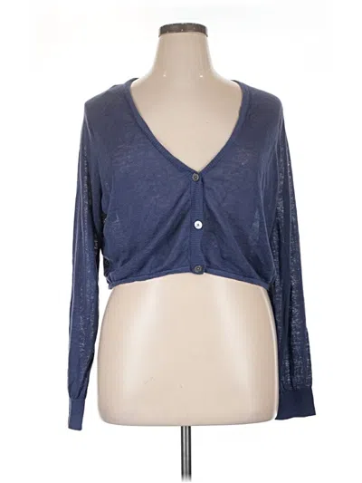 Pre-owned Tommy Bahama Cardigan Sweater In Blue