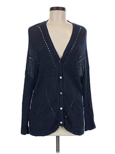 Pre-owned Tommy Bahama Cardigan Sweater In Blue
