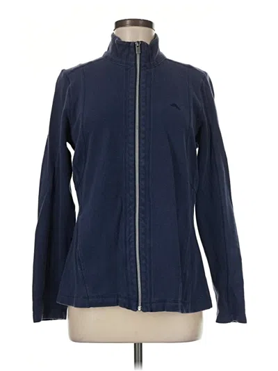 Pre-owned Tommy Bahama Cardigan Sweater In Blue