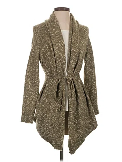 Pre-owned Tommy Bahama Cardigan Sweater In Brown