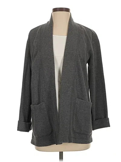 Pre-owned Tommy Bahama Cardigan Sweater In Gray