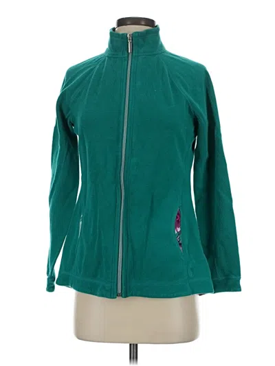 Pre-owned Tommy Bahama Cardigan Sweater In Green