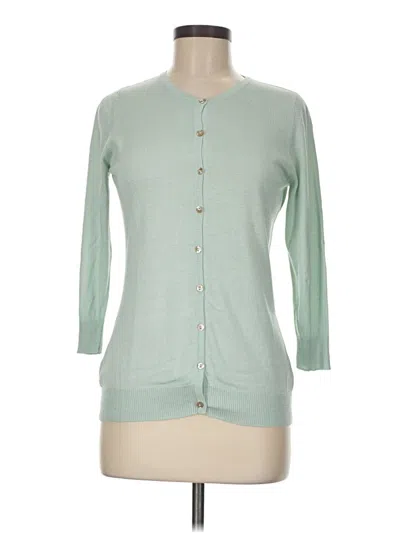 Pre-owned Tommy Bahama Cardigan Sweater In Green
