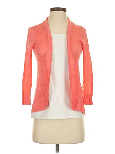 Pre-owned Tommy Bahama Cardigan Sweater In Orange