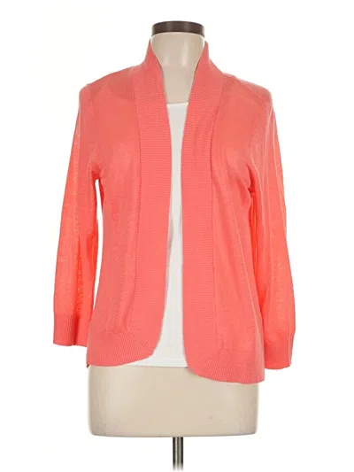 Pre-owned Tommy Bahama Cardigan Sweater In Orange