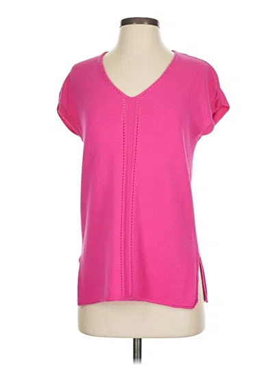 Pre-owned Tommy Bahama Cardigan Sweater In Pink