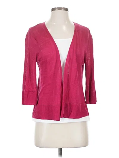 Pre-owned Tommy Bahama Cardigan Sweater In Pink