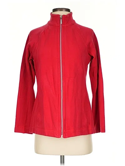 Pre-owned Tommy Bahama Cardigan Sweater In Red