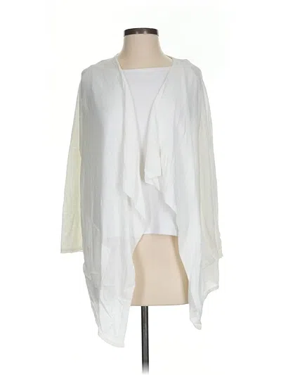 Pre-owned Tommy Bahama Cardigan Sweater In White