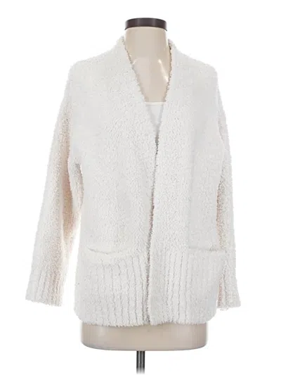 Pre-owned Tommy Bahama Cardigan Sweater In White
