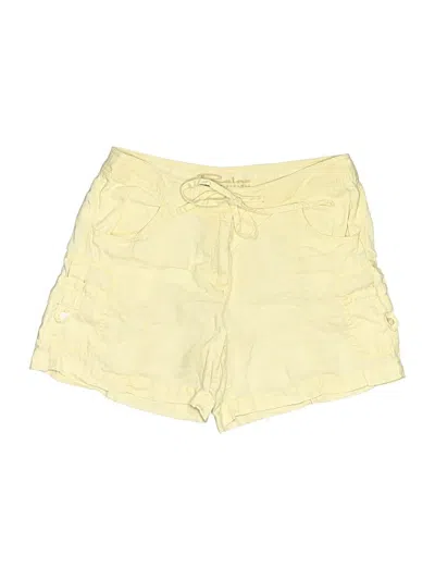 Pre-owned Tommy Bahama Cargo Shorts In Yellow