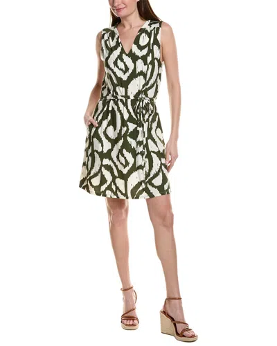 Tommy Bahama Carmela Inlet Ikat Mini Dress In Green