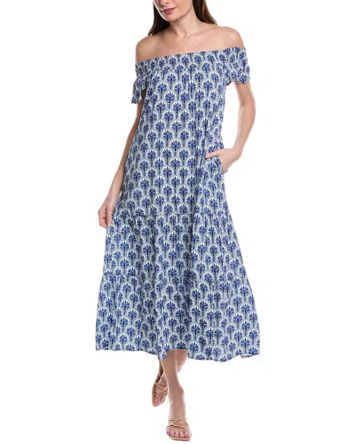 Tommy Bahama Casa Palma Maxi Dress In Blue