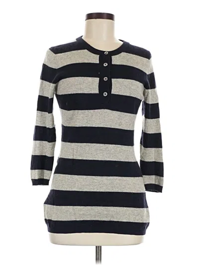 Pre-owned Tommy Bahama Cashmere Pullover Sweater In Gray