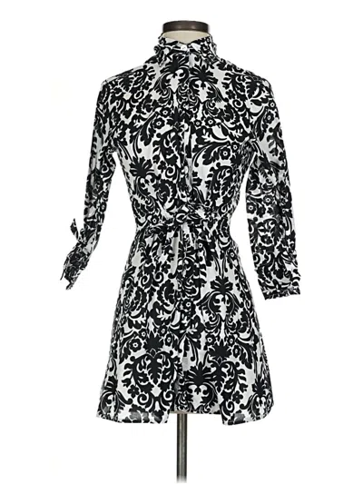 Pre-owned Tommy Bahama Casual Dress In Black