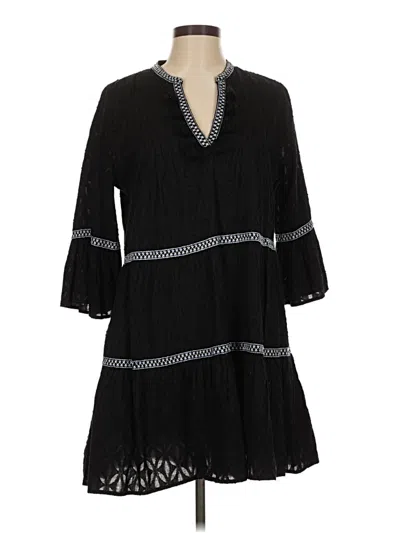 Pre-owned Tommy Bahama Casual Dress In Black