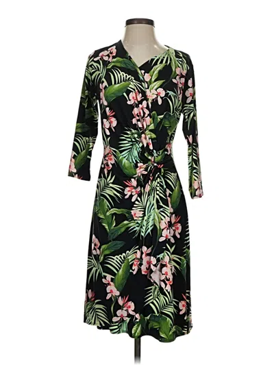 Pre-owned Tommy Bahama Casual Dress In Black