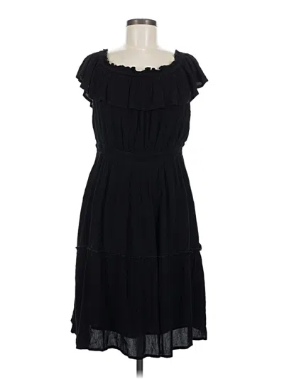 Pre-owned Tommy Bahama Casual Dress In Black