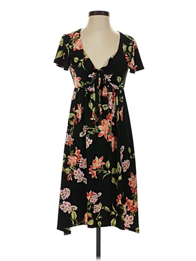 Pre-owned Tommy Bahama Casual Dress In Black