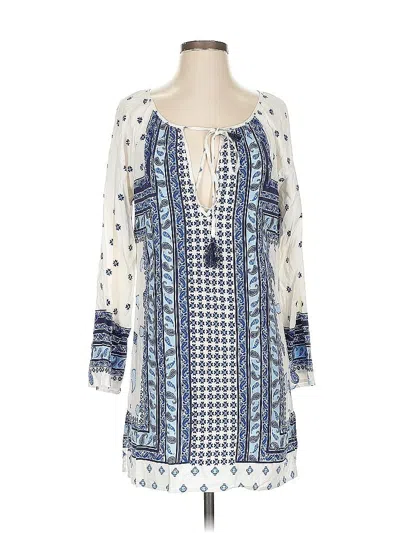 Pre-owned Tommy Bahama Casual Dress In Blue