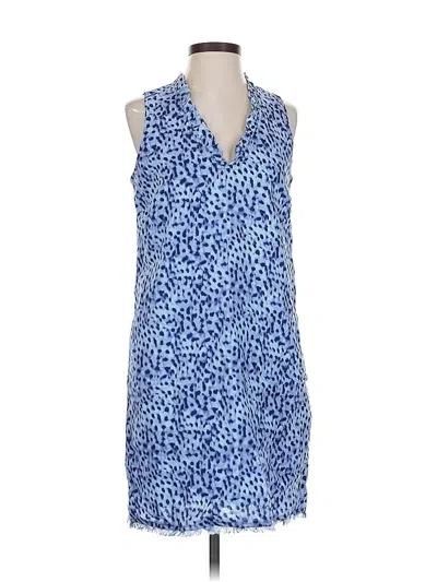 Pre-owned Tommy Bahama Casual Dress In Blue