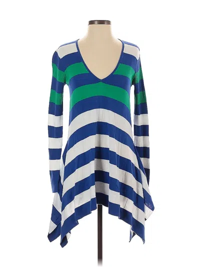 Pre-owned Tommy Bahama Casual Dress In Blue